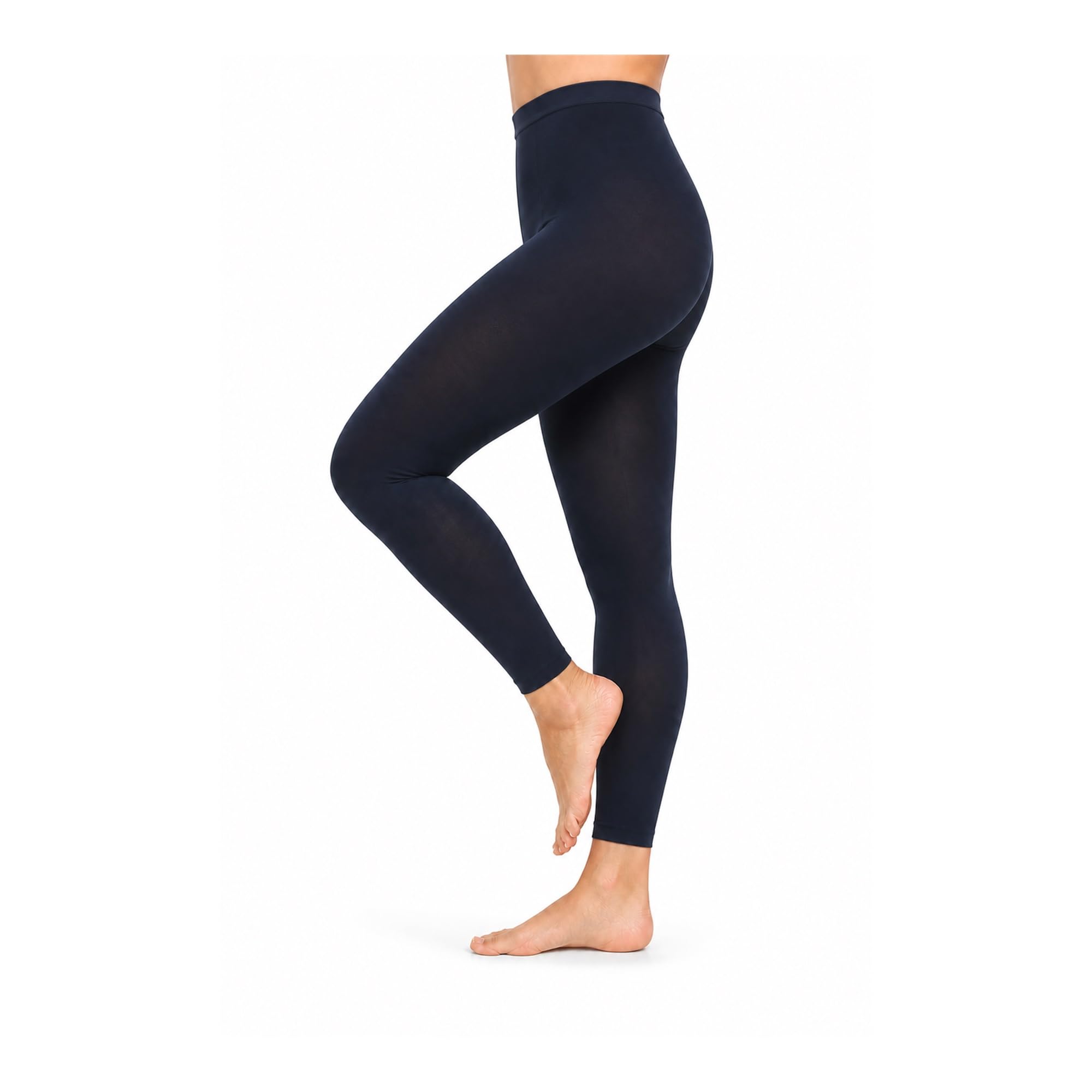 beister Compression Pantyhose 20-30 mmHg, Medical Leggings Footless Women