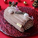 【12/20-12/25お届け】クリスマスケーキ 予約 2025 ブッシュドノエル（ショコラ） 17cm 目安：4人、5人、6人分 クリスマス ケーキ お取り寄せ 飾り キャラクター かわいい 可愛い おしゃれ