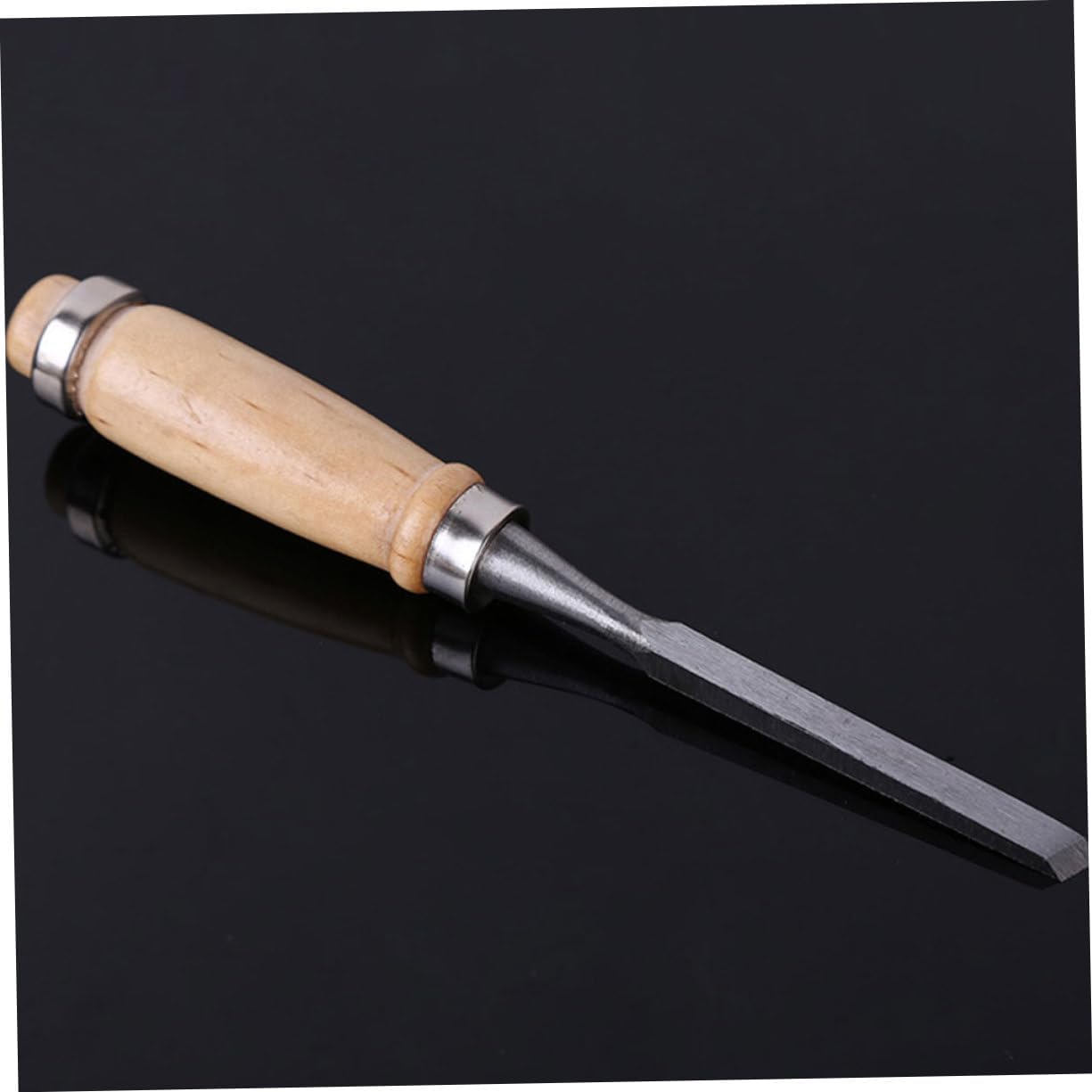 SEWACC Wood Carving Knife Masonry Chisel Knives for Woodworking DIY Carving Tools Carbon Steel Wood Handle Portable for Carpenters Artists