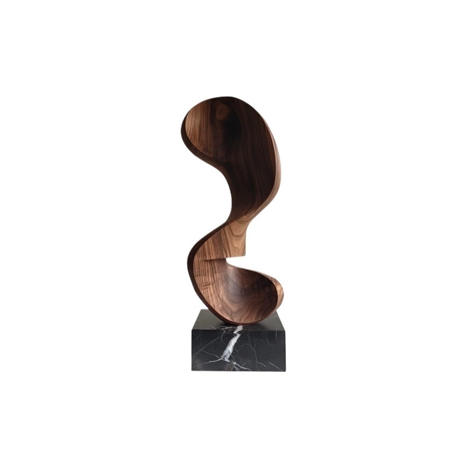 CHENGAIJIAN Interior Decorations Abstract Wooden Sculpture Ornaments Wooden Carvings Art Pieces