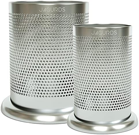 Stainless Steel Kitchen Utensil Holder for Kitchen Counter - Small Spoon, Crock and Large Cooking Utensil Caddy - Kitchen Utensil Organizer Spatula Holder for Countertop