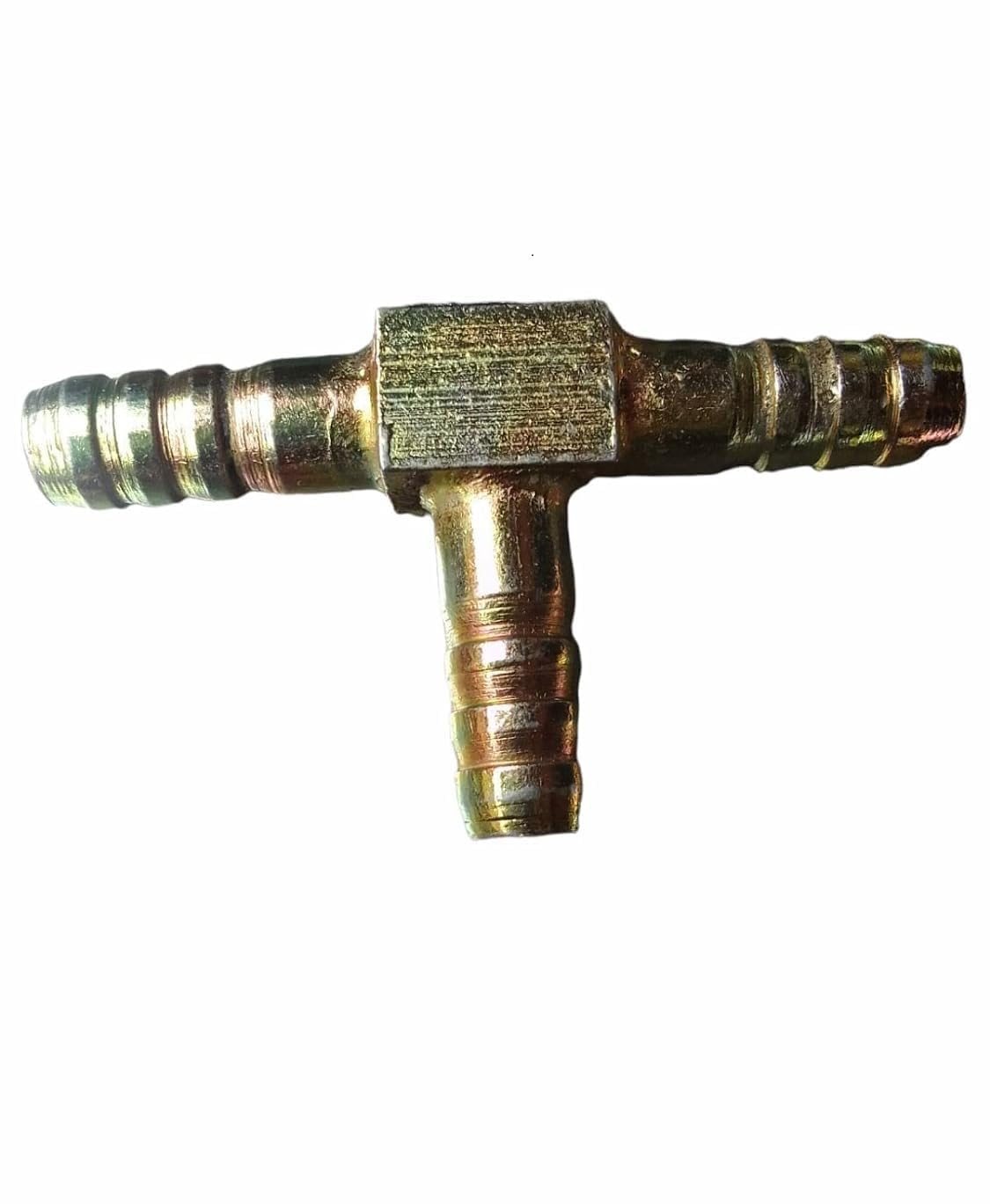 DESCTIDY Low Pressure - "T" Joint - 3 Way Nozzle LPG T Hose Joiner Barbed Splitter Connector Adapter Air Fuel Water Pipe Gas-image-7