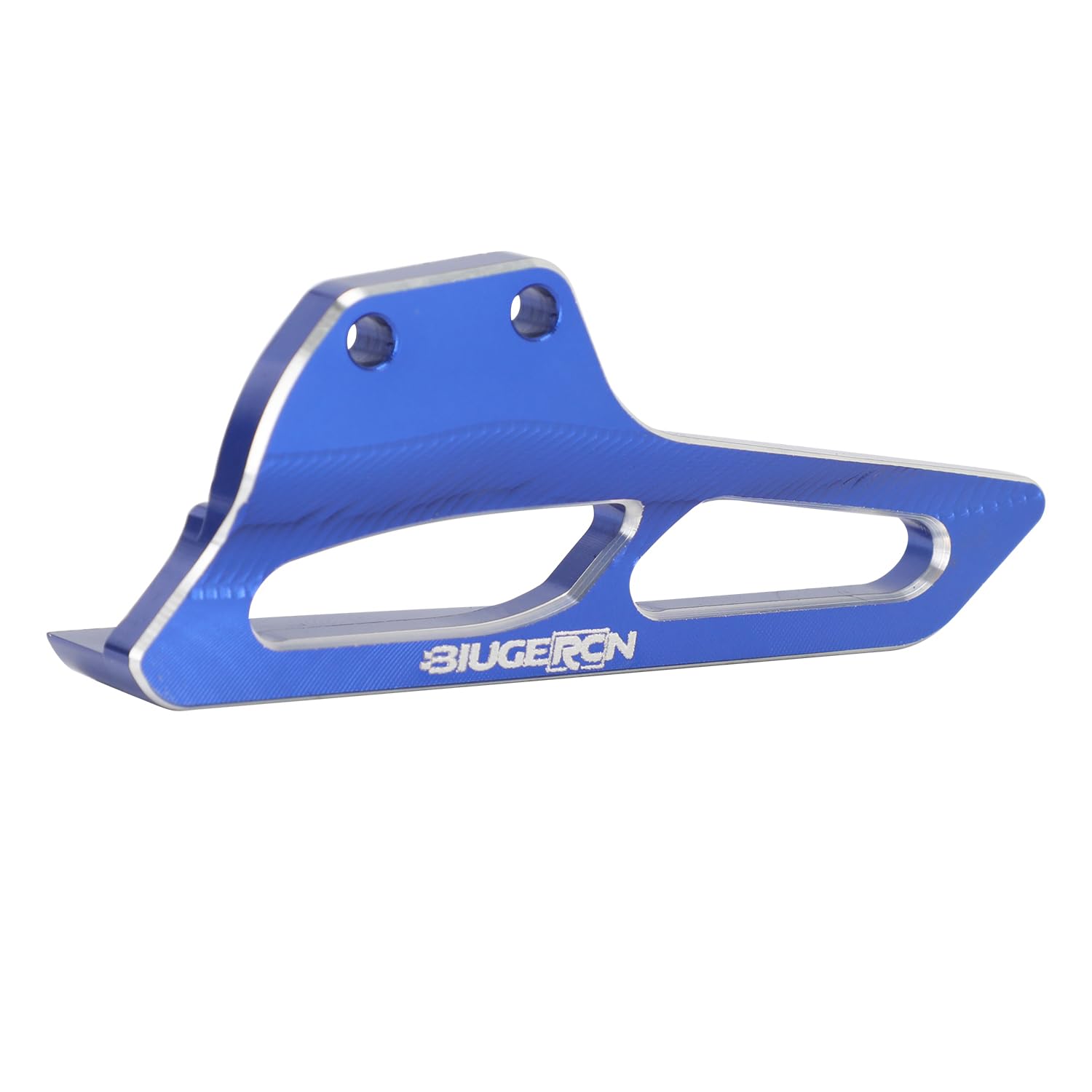 CNC Chain Guards Protector Board Aluminum Fit for RC Motorcycle Promoto-MX 1/4 promoto mx rc dirt bike-Blue