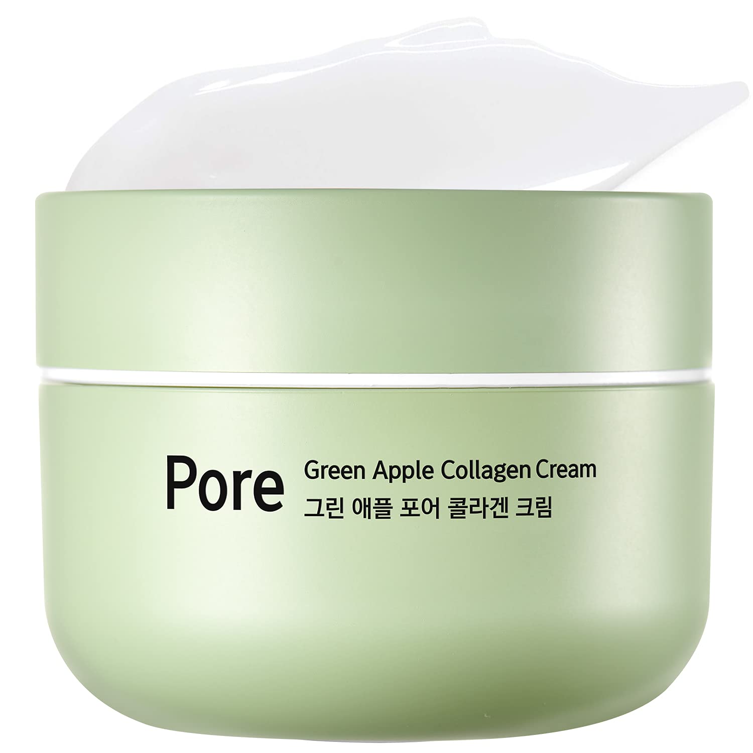 MILKTOUCH Green Apple Pore Minimizer Collagen Cream for Face | Firming Face Cream Pore Minimizer for Face | Daily Face Moisturizer for Dry Skin | Collagen Face Cream Oily Skin Moisturizer 1.69 oz.
