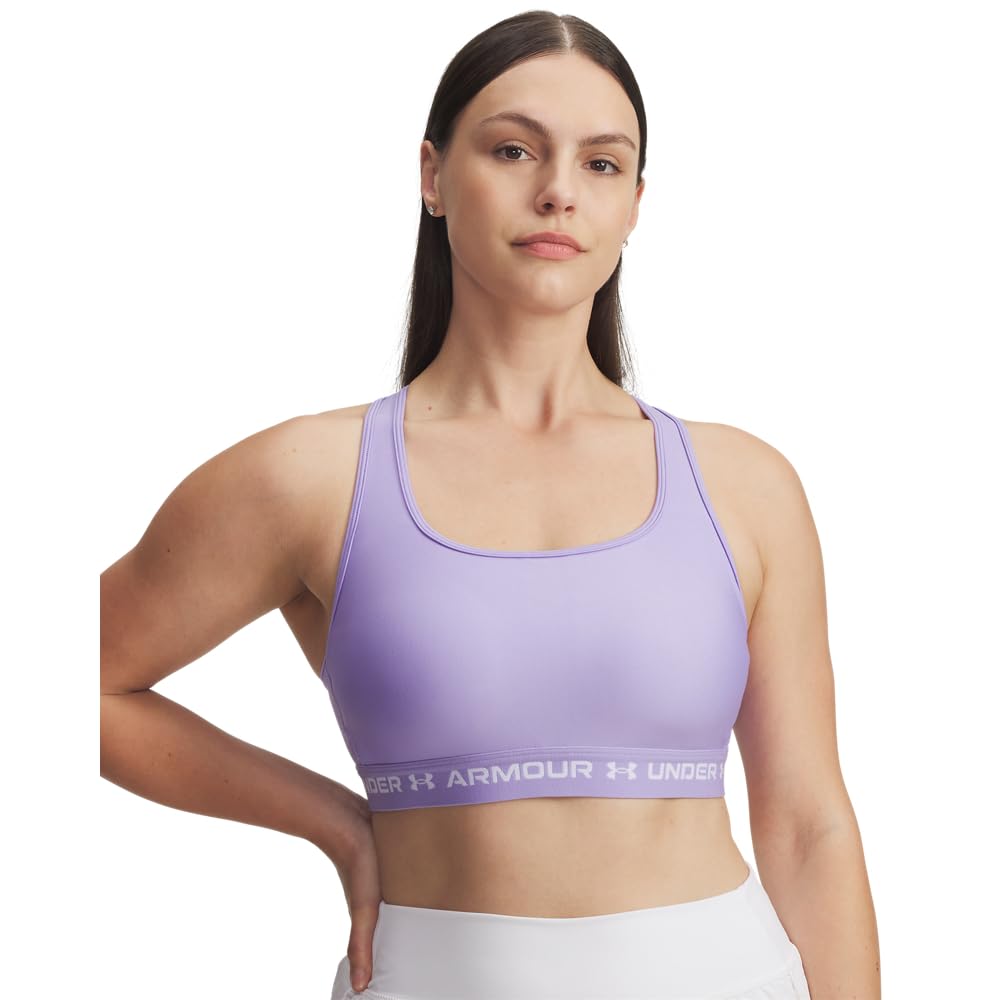 Under Armour Crossback Mid Bra Gr. Small 0681 - Shaded Fuchsia Small