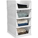 4個セット 押し入れ 収納 収納ケース 引き出し 衣装ケース 衣装 収納ケース 衣類 収納ボックス クローゼット用 衣類収納 洋服 キッチン 収納 引き出し 押入れ 積み重ね可能 折りたたみ式 大容量 洋服収納ボックス 組み立て簡単 省スペ