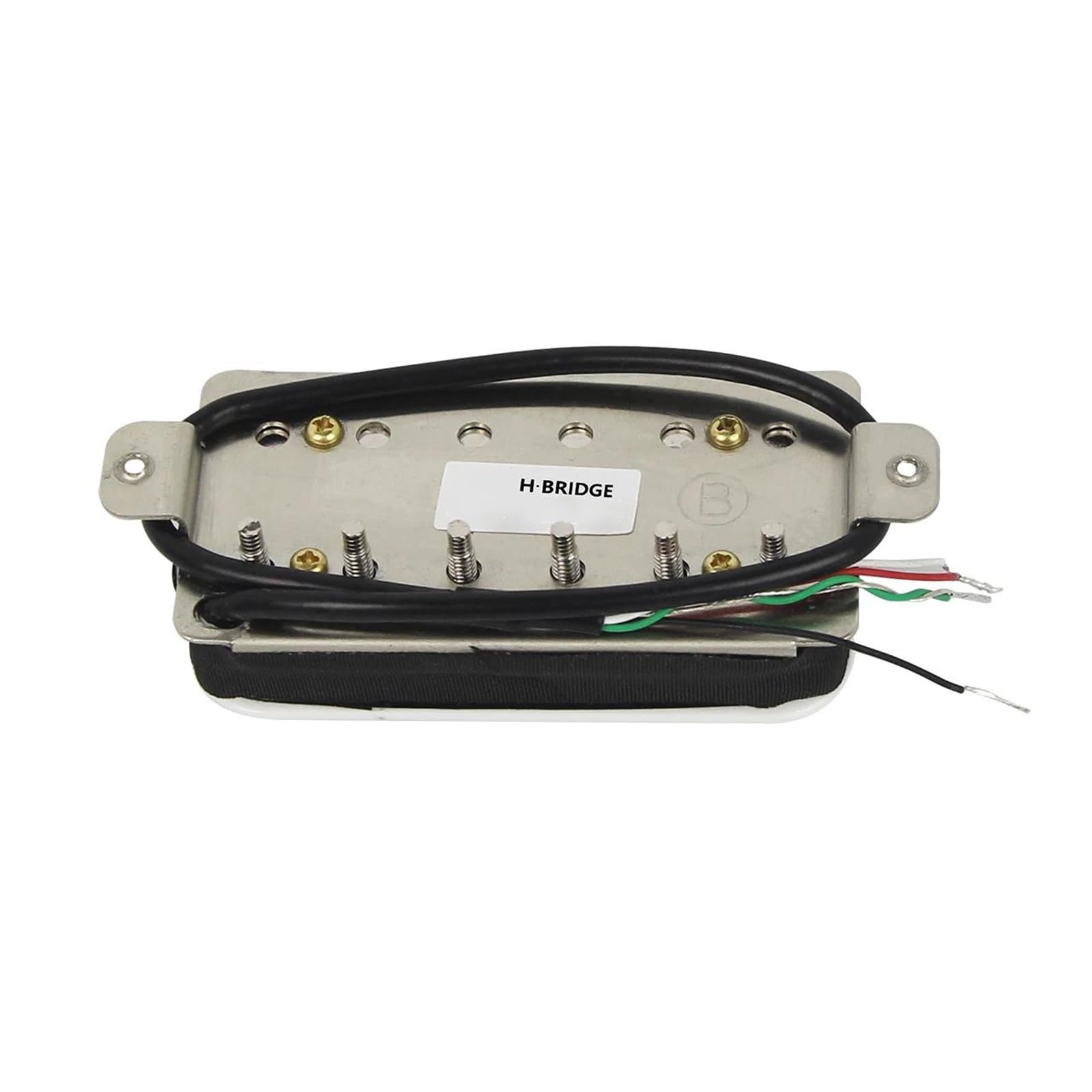 Przetwornik Gitary Elektrycznej 3 Częściowy Przetwornik Elektryczny Retro Alnico 5 SSH Z Podwójną Szyną Pojedynczy/hybrydowy(White Set)