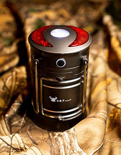 G & F Products 2 Pack 360 Led Lanterns Flashlights Emergency Lights With Magnet Base For Super Bright, Long-Lasting Run-Time, Battery Powered Outdoor Led Lantern, 200 Lumens #TOP6