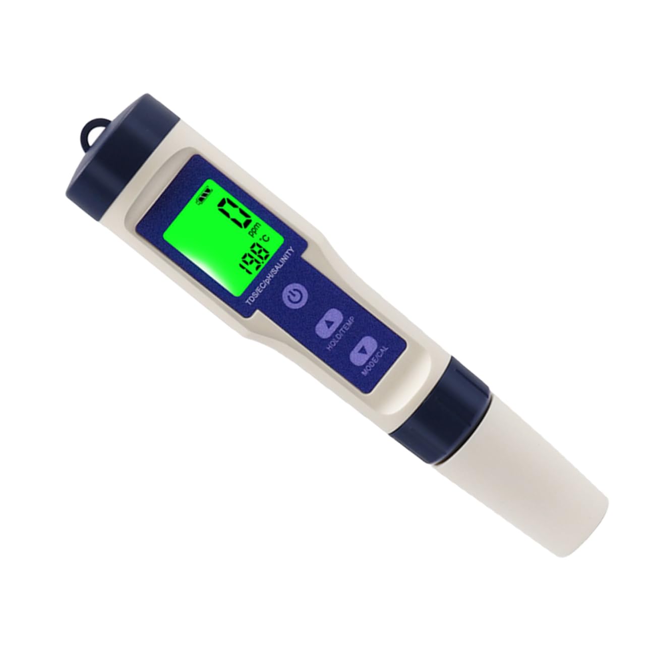 PLAFOPE Probador Digital De del Agua Medidor De Salinidad para y Pantalla LCD Retroiluminación Herramienta y Precisa para Monitoreo De Agua