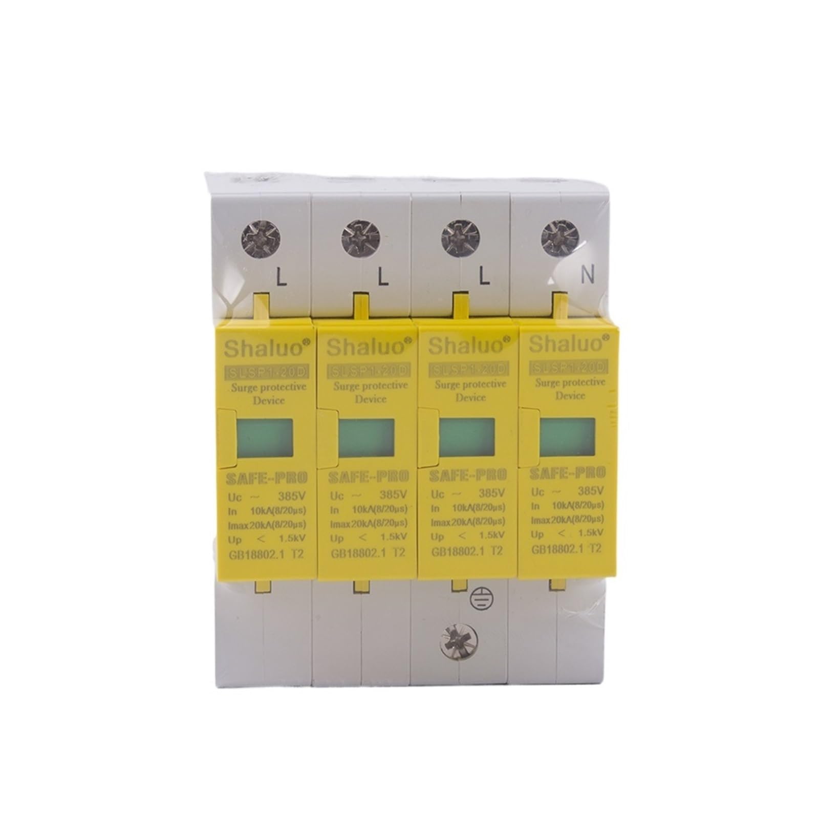 Protector de sobretensión SPD 385V para evitar averías por apagones en casa SLSP1-20D