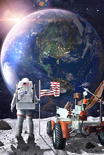 Space Puzzle for Adults, 1000 Piece Planets in Space Jigsaw Puzzle & Bonus Space Fact Poster by A2PLAY, Premium Recyclable Materials, 27.5 x 19.7 in Astronaut Outer Space Toys