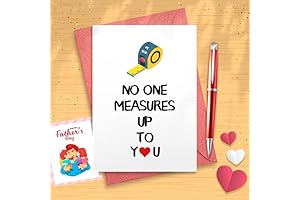 Funny Handyman Father's Day Card: No One Measures Up To You
