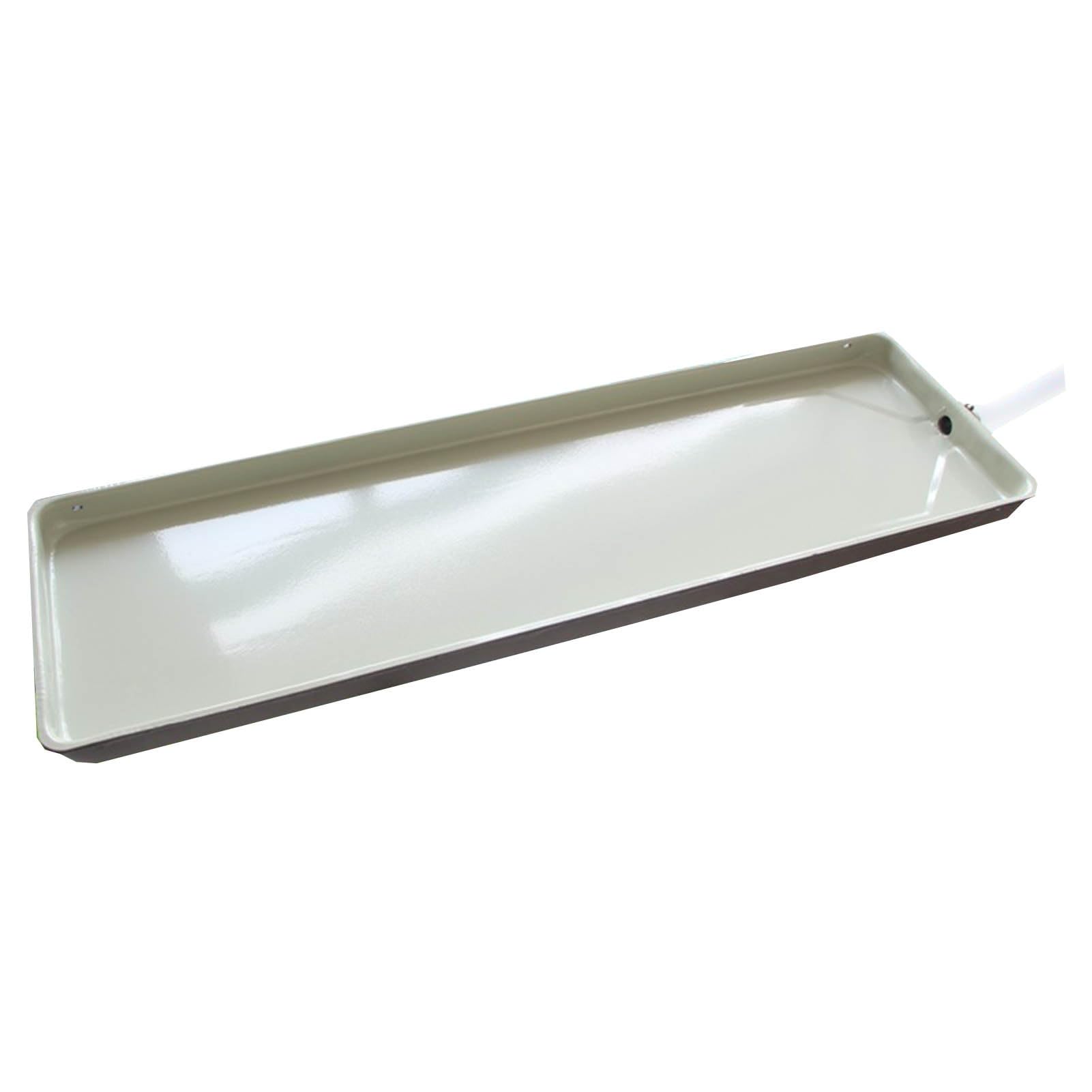 Outdoor Ac Unit Drip Tray, Fan Coil Air Conditioner Drip Tray with Drainage 71-91x24cm(91x24cm)