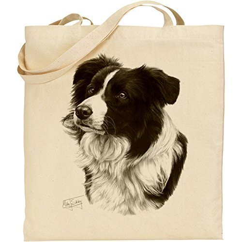 Mike Sibley - Borsa in cotone, motivo: Border