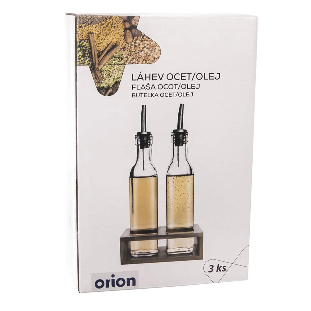 SAEIV Set van 6 oliefles met schenktuit, 160 ml, olijfoliedispenser van glas met 10 doe-het-zelf etiketten, olie- en azijndispenser, olieflessen om te vullen inclusief