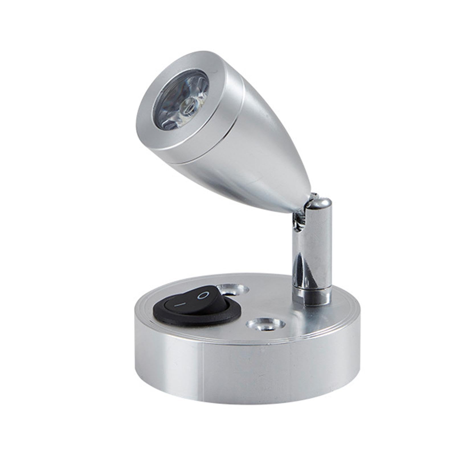 Reading Desk Light - LED Bedside Reading Light, Eye Caring Aluminium Light | 12 Volt Soft Warm White LED Reading lamp, Book Reading Lamp for Caring Eyes Campper Trailer Motorhome, 3.77x2.36 Inches