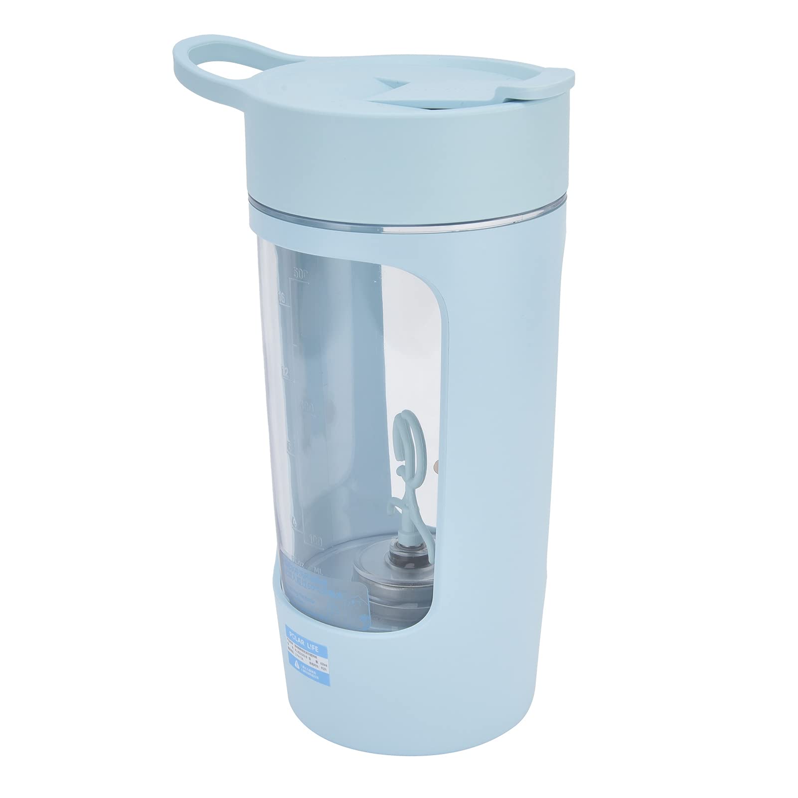 Agitatoreo Bottiglia,650ml o USB Ricaricabile Capacità 650ml Mixer Tazza Portatile C Shaker Protein per Proteine ​​in Polvere Cereali Latte di Soia Caffè
