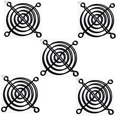 5Pcs Fan Grill, 60mm Metal Axial Cooling Fan, Finger Guard Protective Grill for Desktop Computer Ventilator image 3