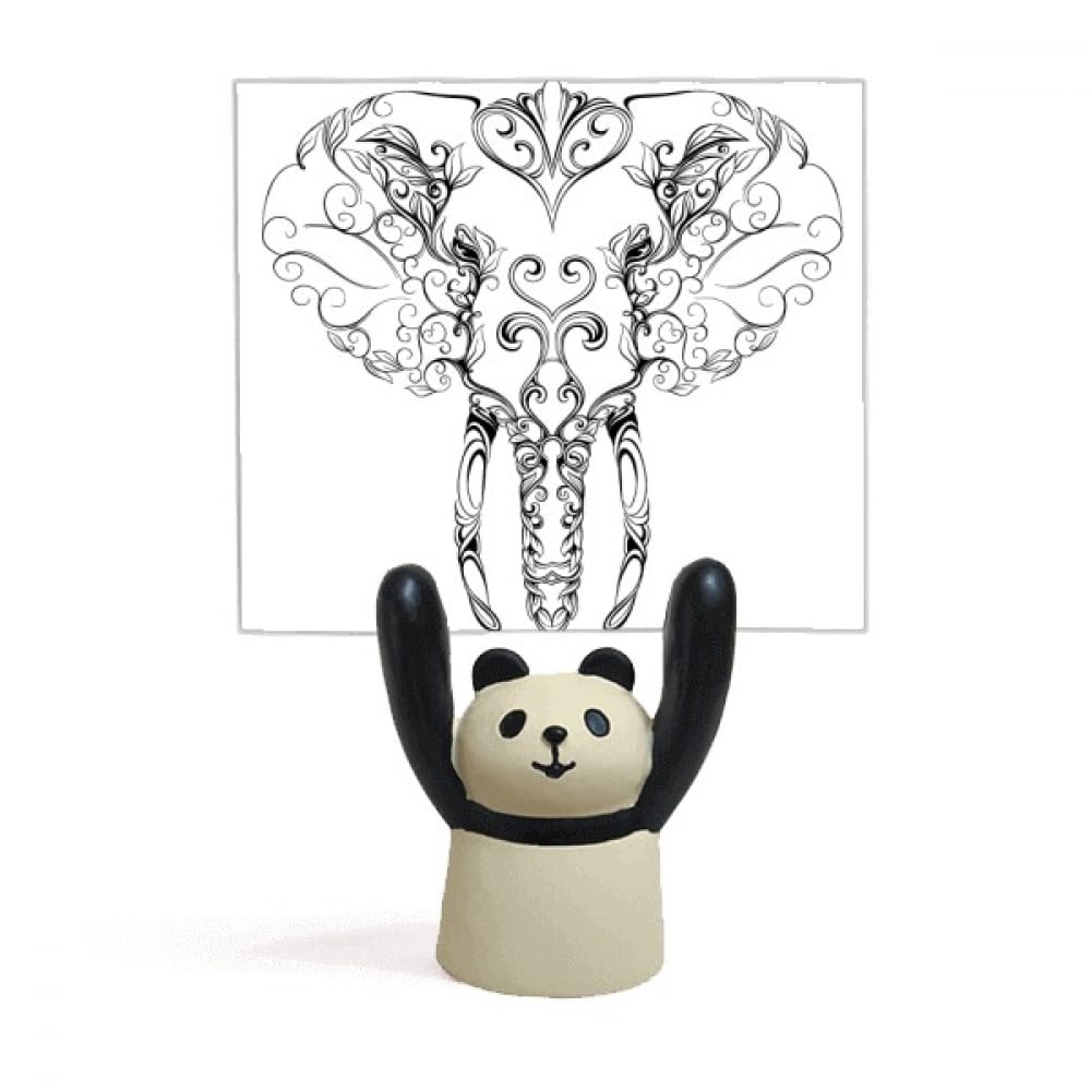 Support Mémo Dessin Animé Panda Petite Décoration Mignonne à Offrir - 4