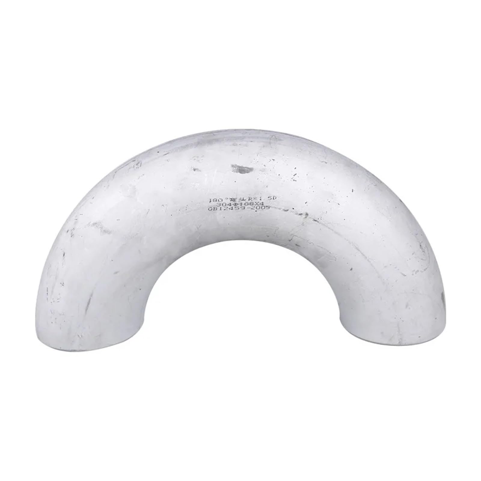 Generico Raccordi for tubi senza saldatura saldati e stampati in acciaio inossidabile 304, gomito a 180 gradi, curva a forma di U, raggio lungo, livello industriale(60-3)