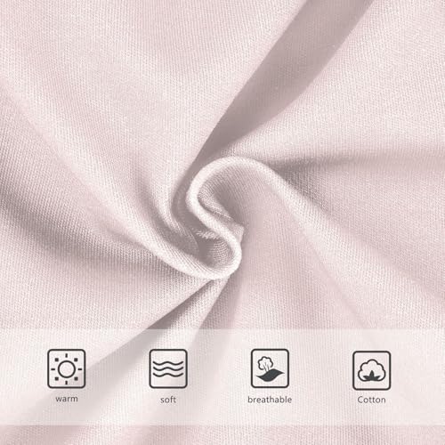 Joisal Cartoon Toddler Underwear Floral 2t Cotton Little Girl Panties Misty Rose Light Pink Kids Undies Briefs3