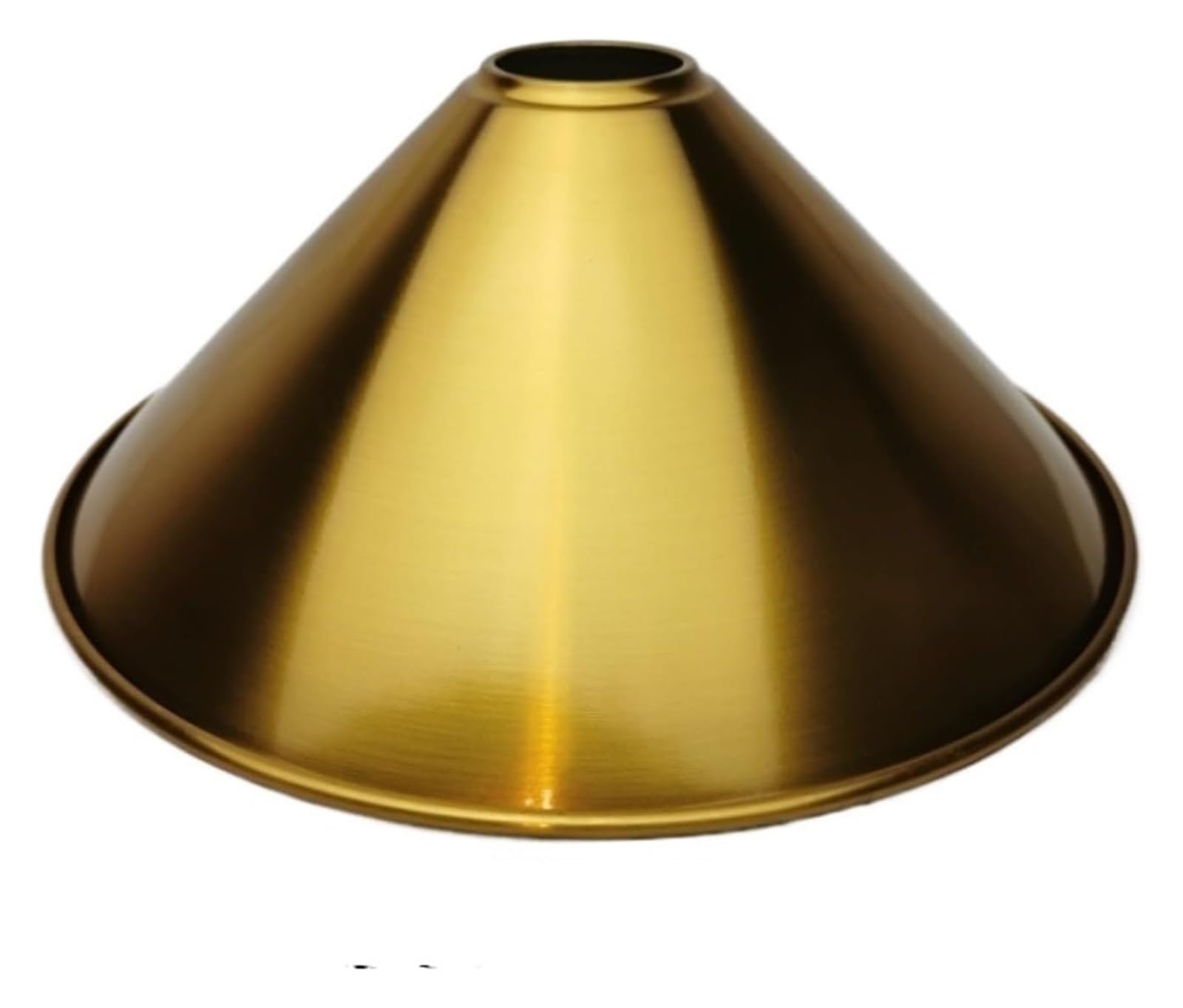 Iulgfsc E Antique Gold Lampshade， Metal Lampshade Finished Iron Light Shade 4 Style Fixture Shades(E Antique Gold)