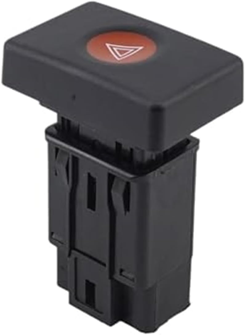 Button Warning Light Distress Emergency Hazard Warning Light Flash Switch for Dacia for Renault Logan 6001546813 252909503R Hazard Warning Switch