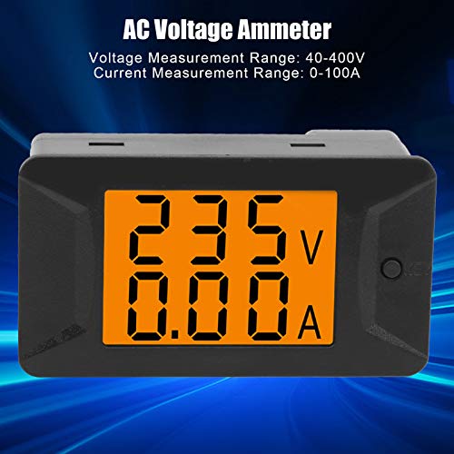 Pantalla digital de 100 A en el medidor Cosiki para control de voltaje y amperios 4