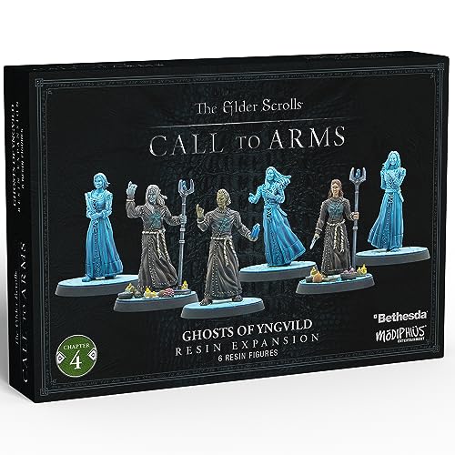 Figurines de collection Ghosts of Yngvild Elder Scrolls Call to Arms haute précision