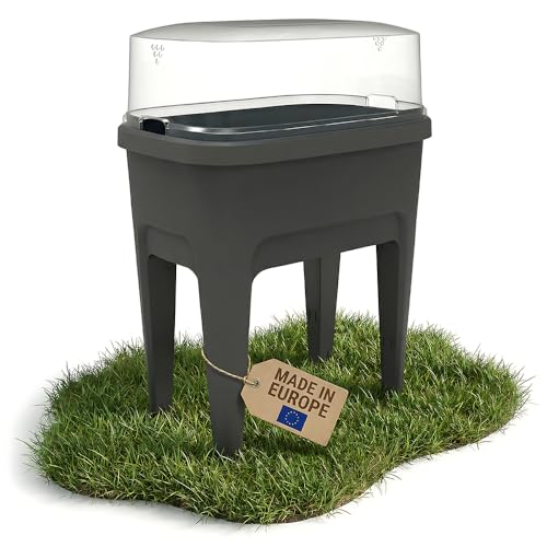 Ondis24 Hochbeet Frühbeet Anzuchtbeet Gewächshaus Pflanzkasten Pflanzbeet Gemüsebeet Kräuterbeet Garten