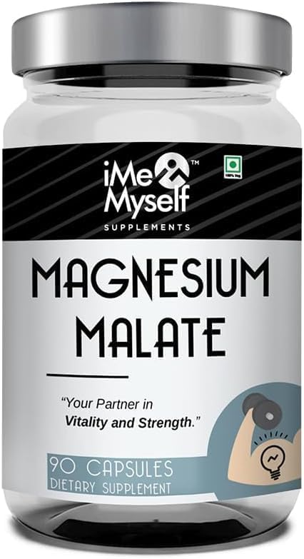 Miniatura 3 de iMeMyself Suplemento dietético de malato de magnesio  90 cápsulas