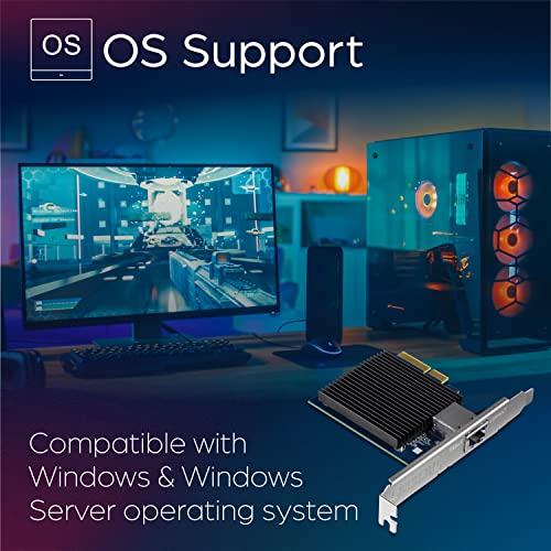 TRENDnet 10 Gigabit PCIe Network Adapter, Converts A PCIe Slot Into A 10G Ethernet Port, Supports 802.1Q Vlan, Includes Standard & Low-Profile Brackets, PCIe 2.0, PCIe 3.0, Silver, TEG-10GECTX - Image 5