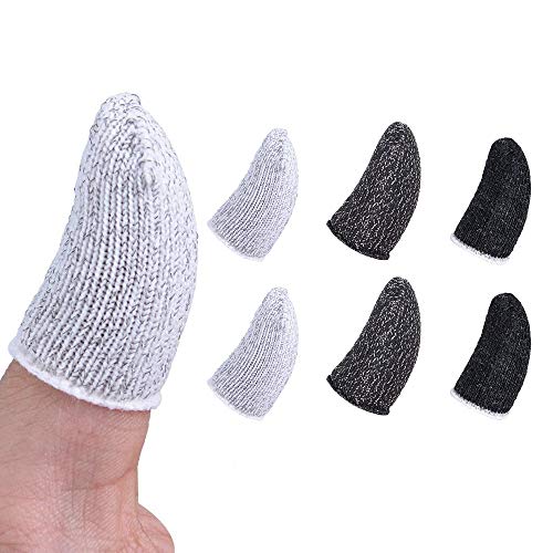 Game Finger Sleeve Controller Finger Sleeve Compatible Controller Sensitive Shoot and Aim Keys for Android iOS Joysticks Knives Rules of Survival
