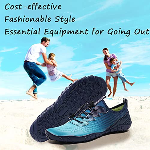 Image of YALOX Water Shoes Men's Women's Swim Shoes Outdoor Beach Barefoot Quick-Dry Aqua Pool Socks Swimming Yoga Surfing Exercise