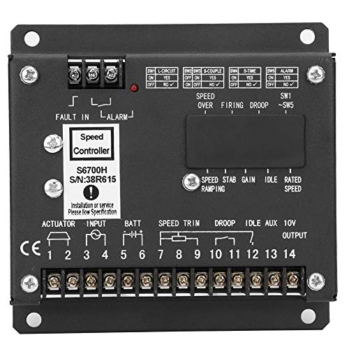 YWBL-WH Speed Controller Electronic Generator Control Panel for Generator, Fine Adjustment, Multi Function, Reversible Power with High, Full Speed Control - Image 5