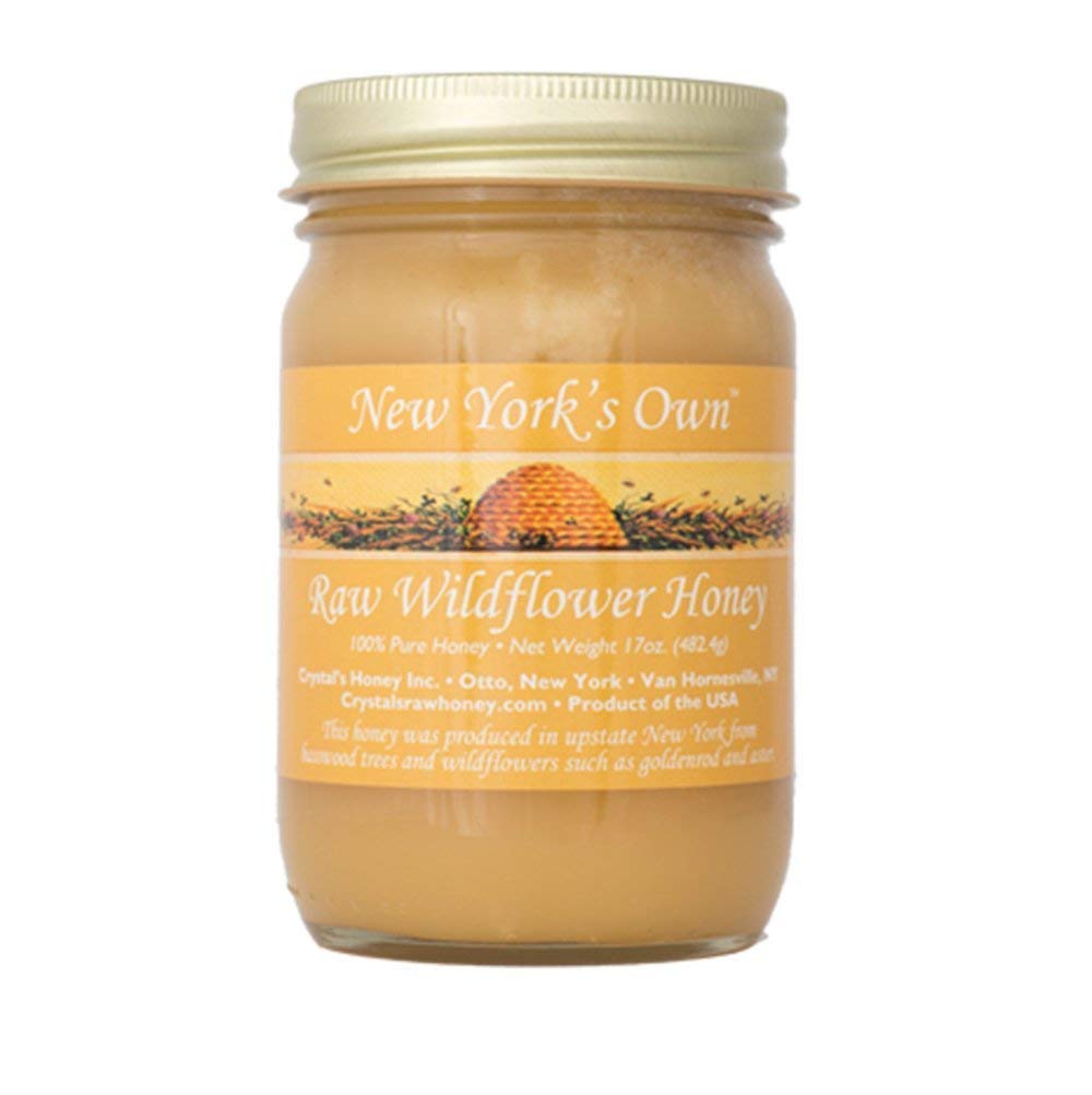 Raw Wildflower Honey (New York Wildflower, 17 oz.) Raw
