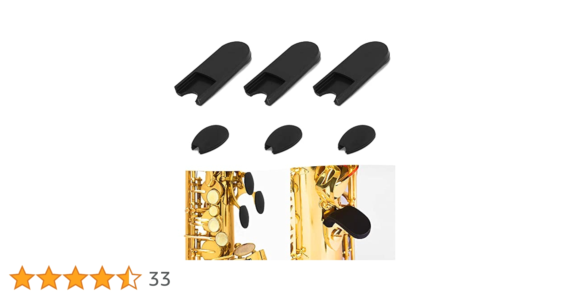 Amazon | 6個 アルトサックス サムレスト findTop サックス