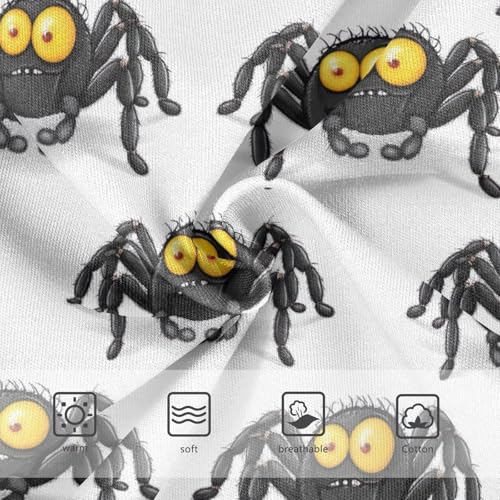 Joisal Cotton Toddler Girls Underwear Cartoon Animals Funny Black Cute Panties Girl Pattern Kids Briefs Undies 2t3