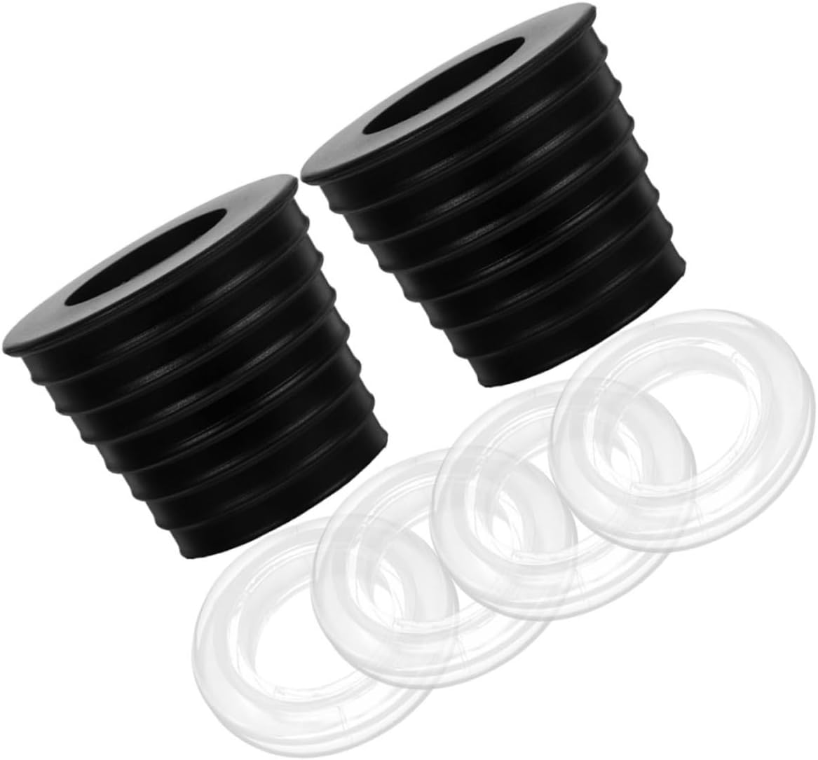 6sets Umbrella Cone Wedges Ring and Cap Parasol Stand Rubber Plug for Stabilizing Patio Umbrellas Easy to Install for Outdoor Use