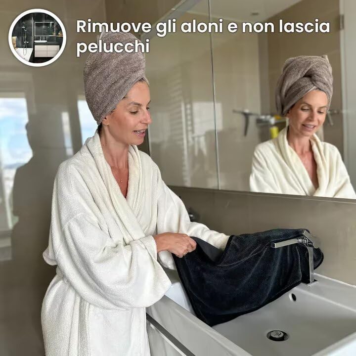 Miro Italia AutoClean - Panno in microfibra XXL per automobili Original