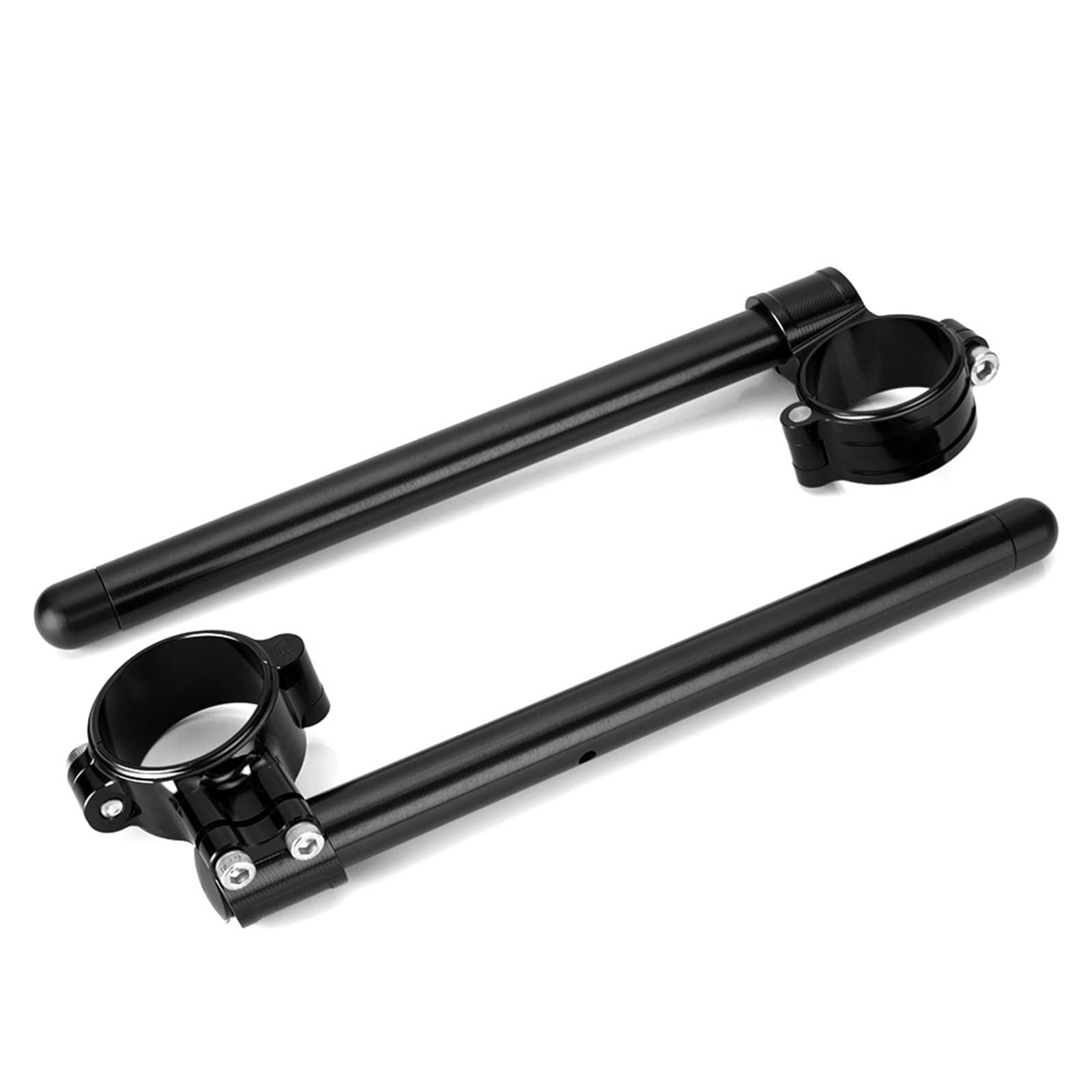 LOTFI Manubrio moto da corsa regolabile CNC 33mm 35mm 37mm Clip On Ons Manubrio forcella Manubrio Cafe Racer (Size : 35mm)