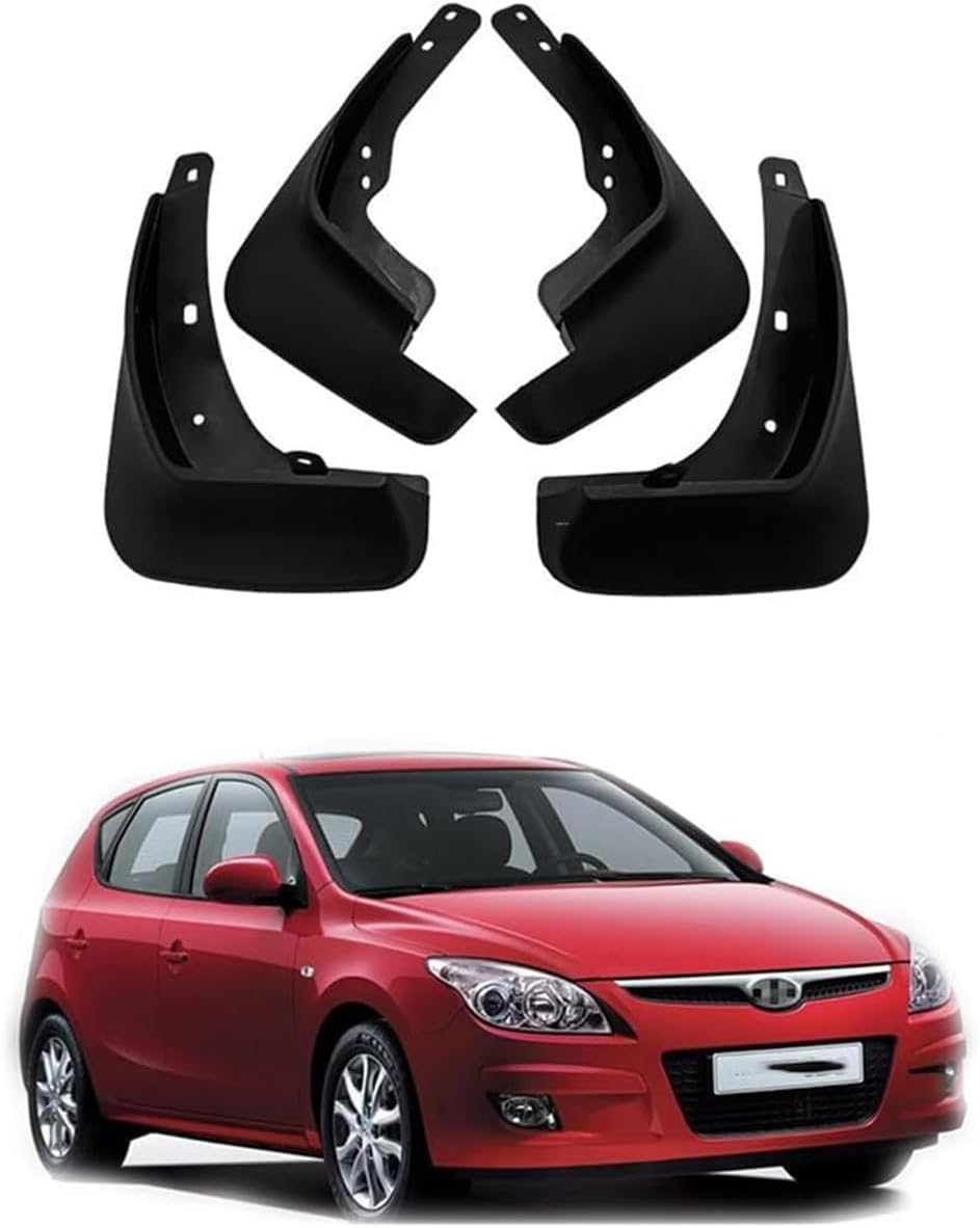 nwsplmy Car Mud Flaps for Hyundai i30cw Wagon 2007-2012 Splash Guards Mudguards Front Rear 4pcs - Anti-Scour & Impact Resistant, Heavy Duty Stone Shield