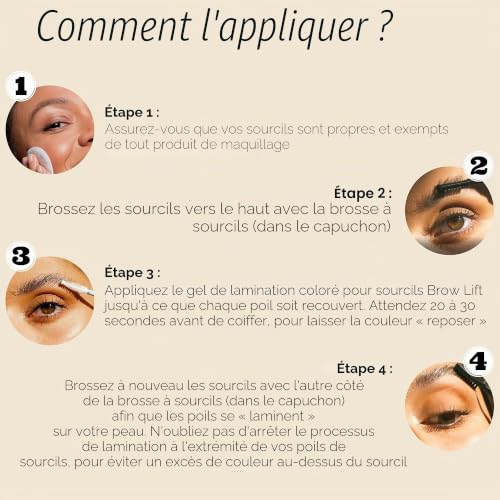 Gel de stratification coloré Brow Lift #002 - vue 6