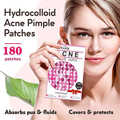Pimple Spot Dot | Invisible Spot Cover, Pespinha para acne hidrocoloide diurno para cobrir espinhas