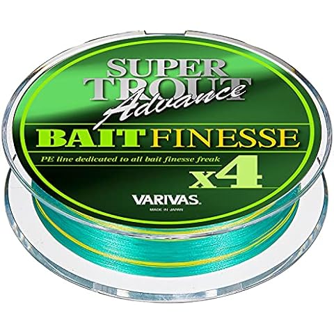 Super Trout Advance Bait Finesse PE x4 (9 lb (#0.5) 100m) Cover