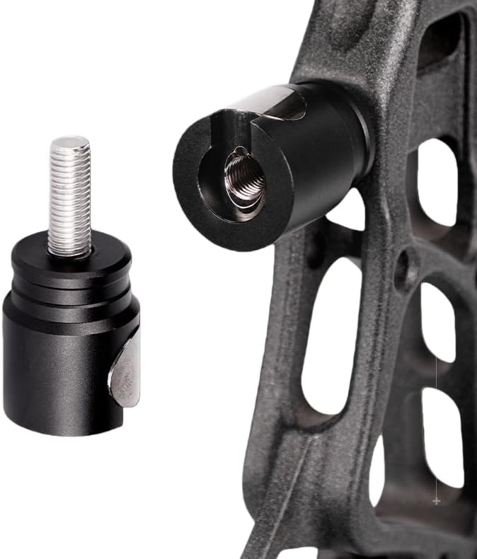 2pc Archery Stabilizer Quick Release Balance Rod Adapter Quick Disconnect Mount Bow Hunting Shooting Accessories