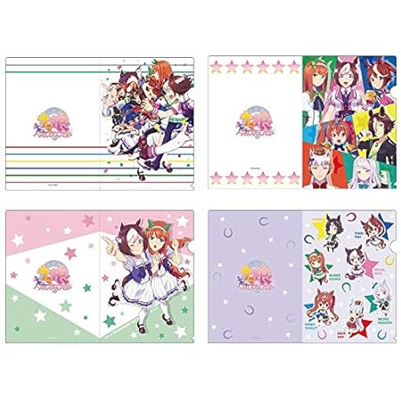 Amazon ウマ娘 プリティーダービー クリアファイルセット アニメ 萌えグッズ 通販
