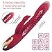 Date Night Pleasure Toy Adult Toys Adult Tool for Women Today Big Pleasure Rabbit Ears Tool Machine Pleasure Popular Gift Powerful 15 Modes Female Realistic Toys Most Pleasure Machine (Red)