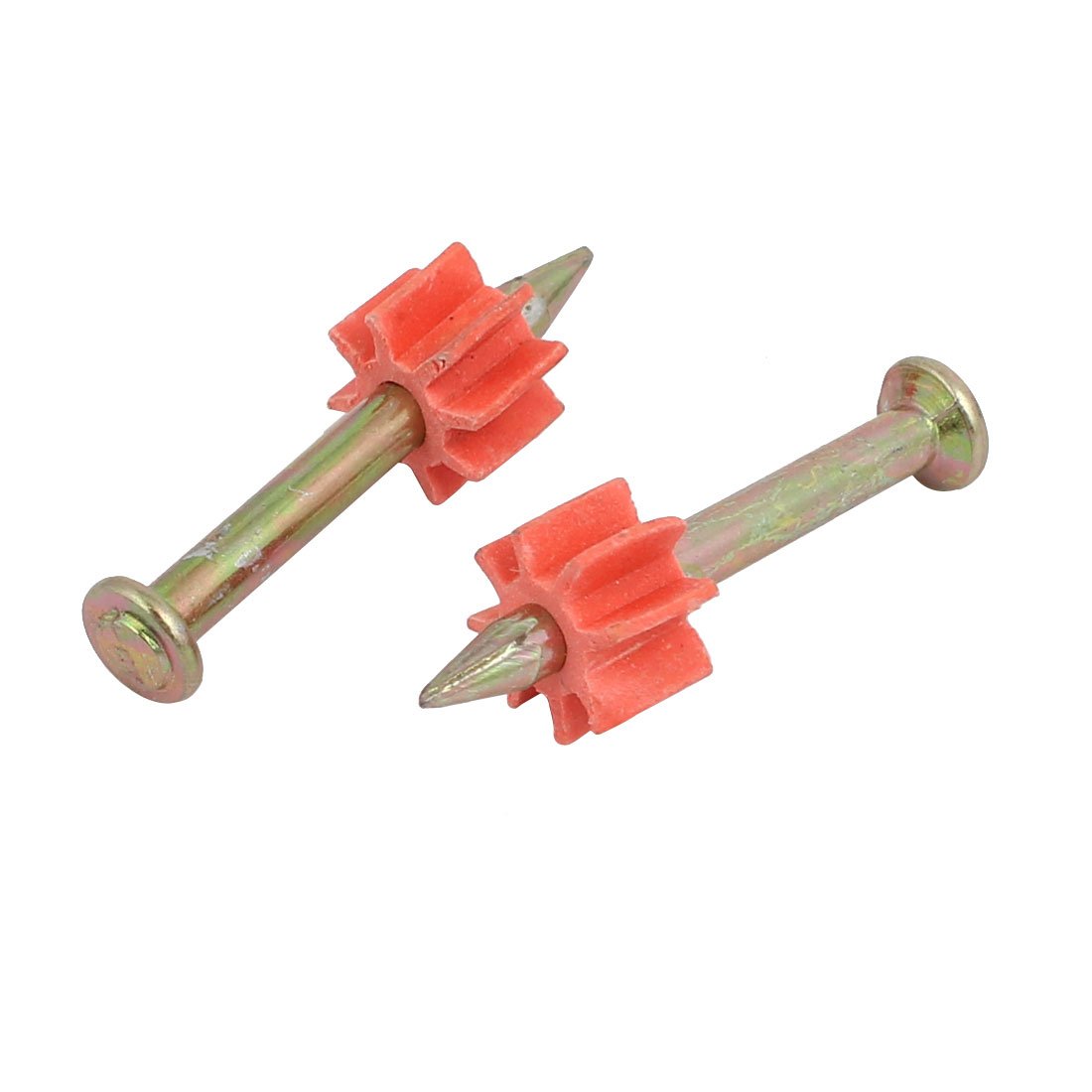 Aexit 30mm Long Fastener 3mm Shaft Carbon Steel Hammer Driver Fastener Cement Nail 30pcs Model:10as159qo74