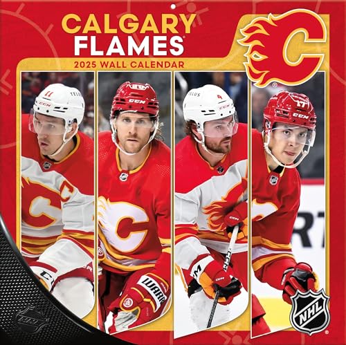 TURNER SPORTS Calendrier mural Calgary Flames 2025 12x12